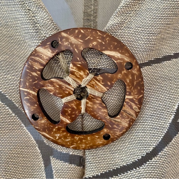 Kaktus Sleeveless Tunic Top Sharkbite Hem Pockets M - Picture 4 of 14